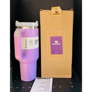 Stanley Flowstate Quencher H2O Double Vacuum Insulate Tumbler 40 oz Lilac NWT